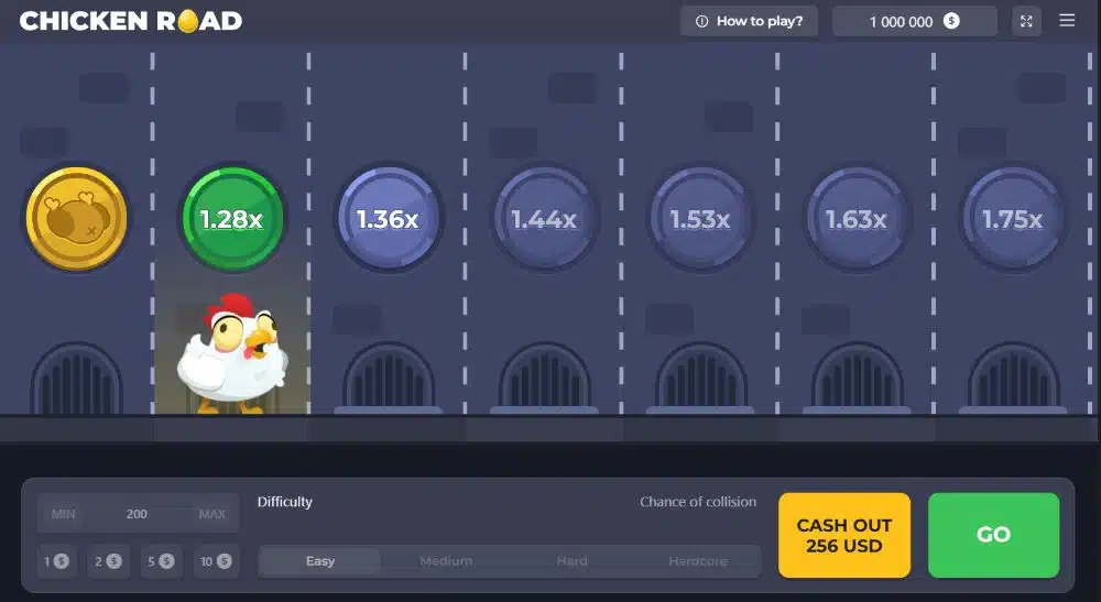 Casino para jugar Chicken Road.